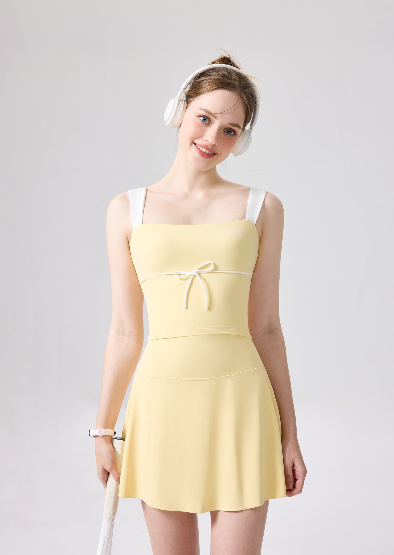 「Aspen」Square Neck Top for Tennis Dance Yoga, Date Night Outfit, Resort Wear