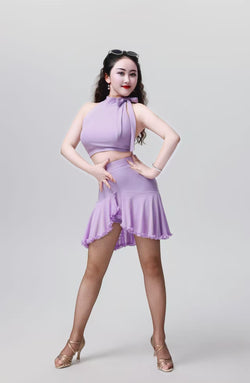 「Latincore」Purple suit for Dance Tennis Yoga Daily