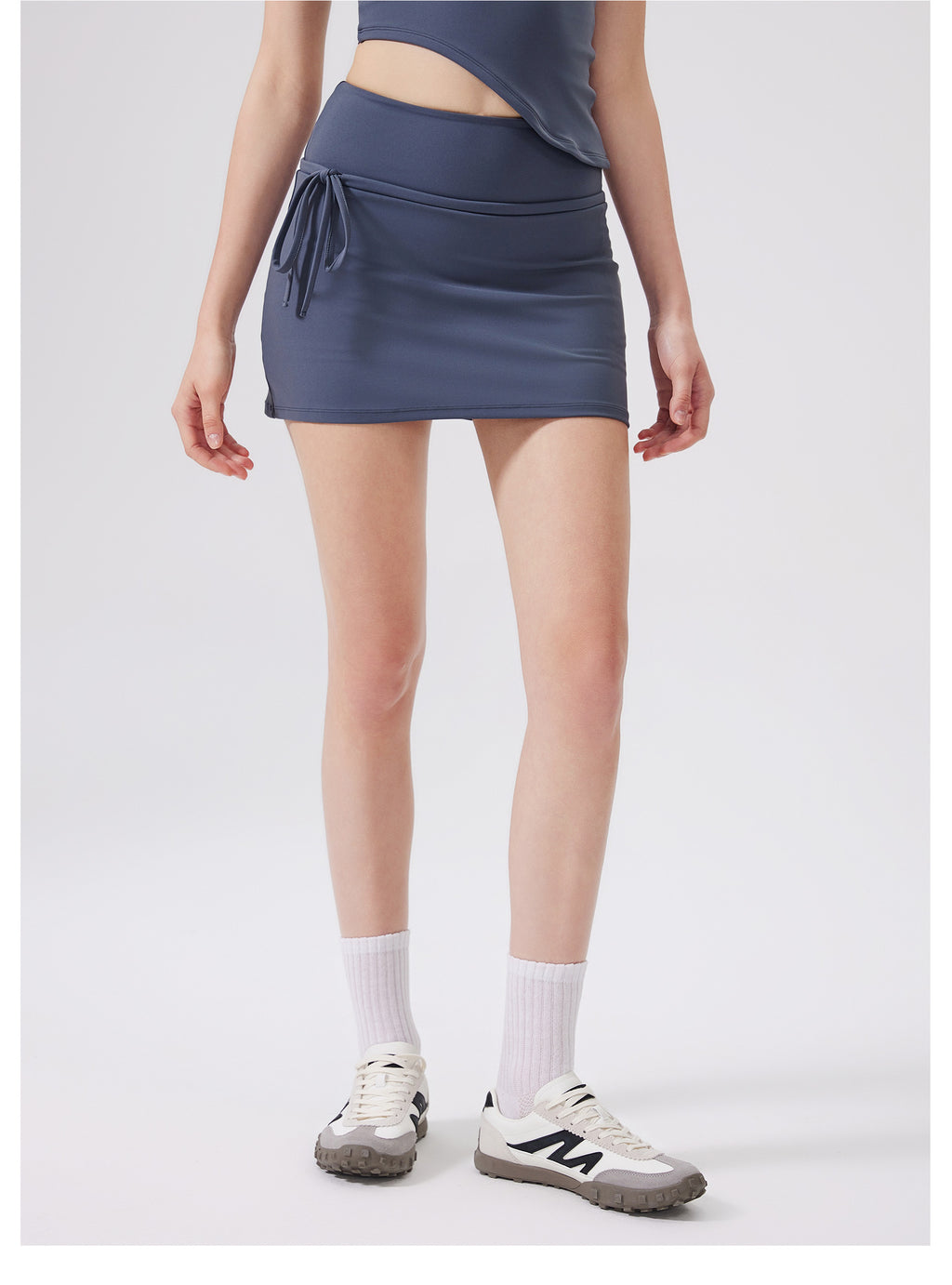 「Flipped」High-Waist A-Line Skort - Tennis Skirt, Dance Skirt, Summer Skort