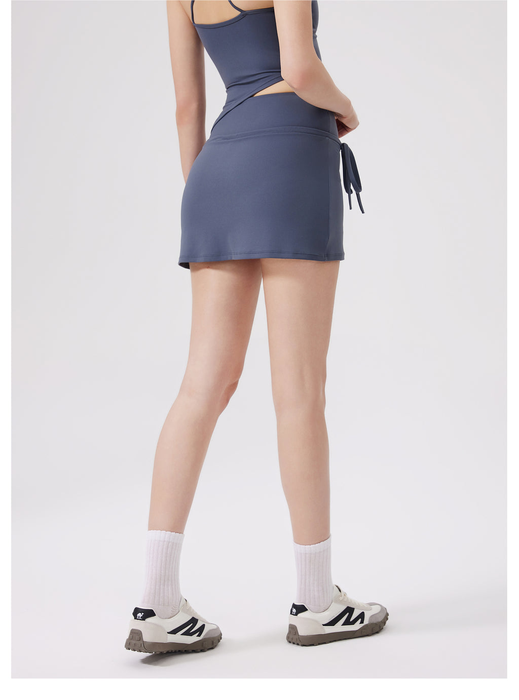 「Flipped」High-Waist A-Line Skort - Tennis Skirt, Dance Skirt, Summer Skort