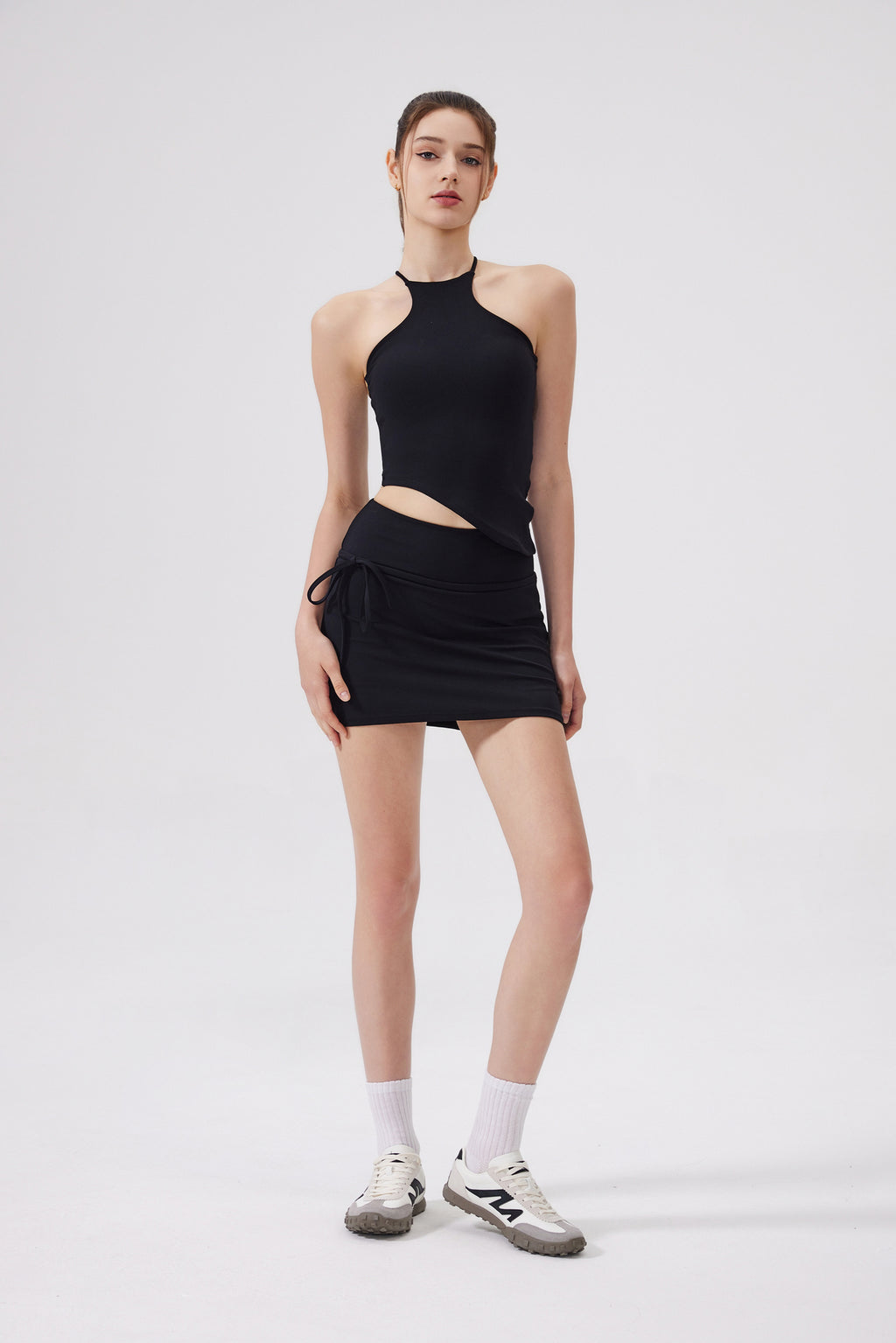 「Flipped」Sweetheart Neckline Halter - Yoga Top, Feminine Activewear, Dancewear