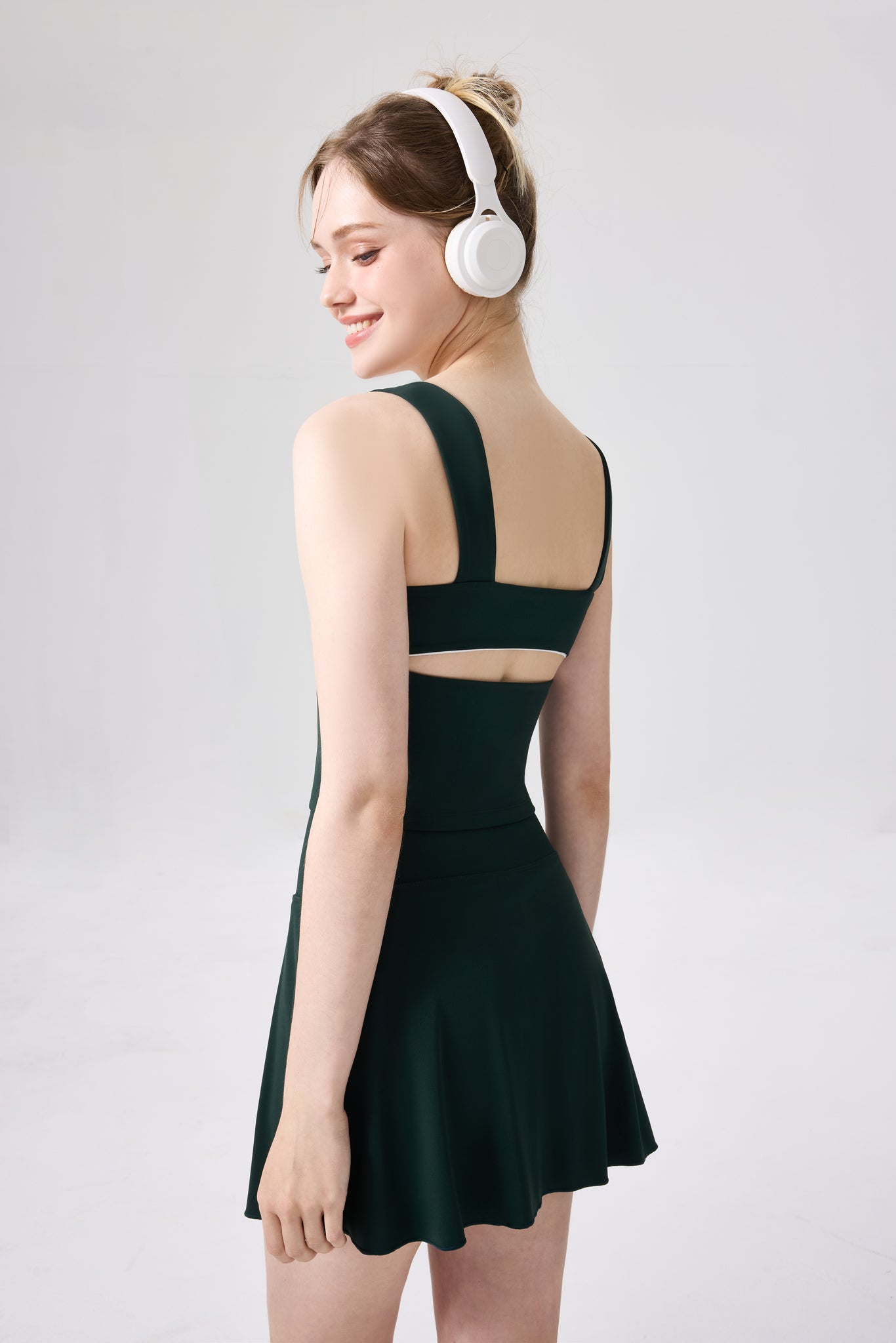 「Aspen」Square Neck Top for Tennis Dance Yoga, Date Night Outfit, Resort Wear